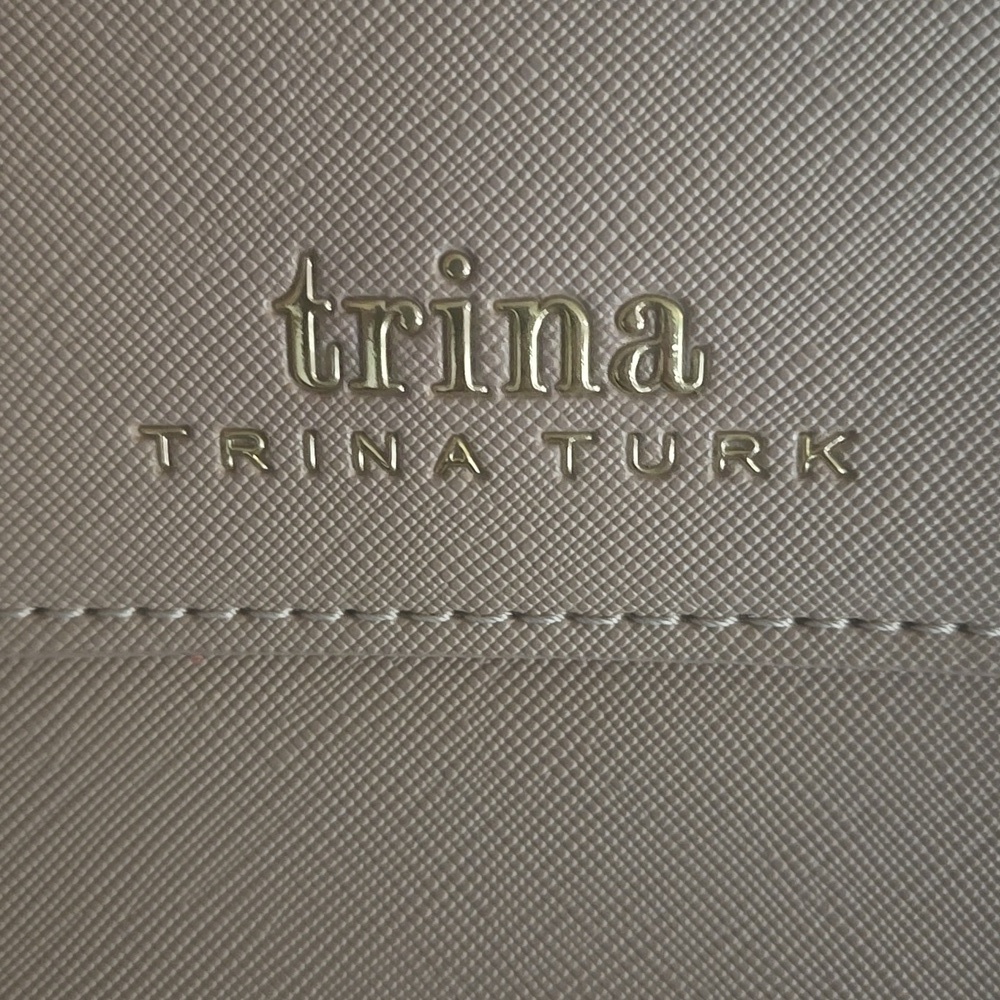 Trina Turk Beige Satchel NWT - Picture 3 of 11